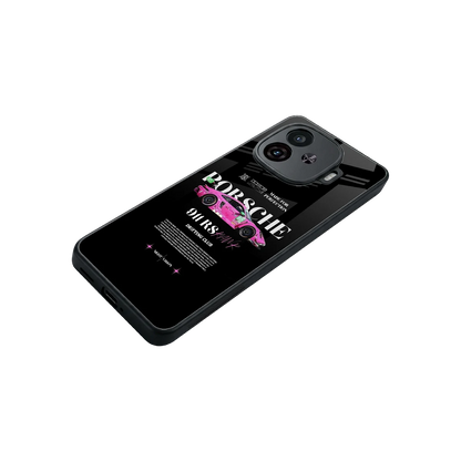911 Drifting Club stylish phone case for iqoo neo 10r 5g | glossy glass and slim fit