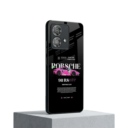 911 Drifting Club motorola edge 40 neo 5g mobile cover | shockproof glass phone case