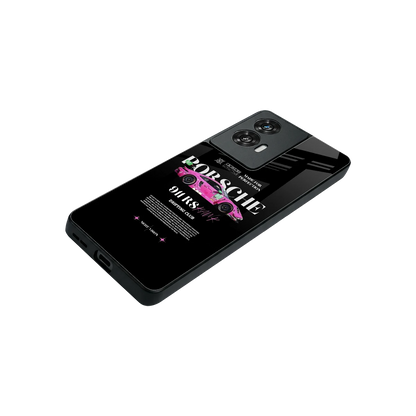 911 Drifting Club stylish phone case for motorola edge 50 fusion | glossy glass and slim fit