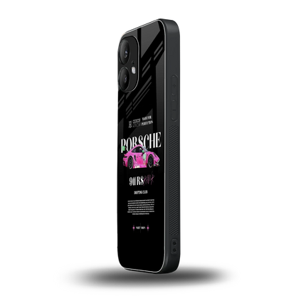 911 Drifting Club nothing phone 2 mobile cover | shockproof glass phone case