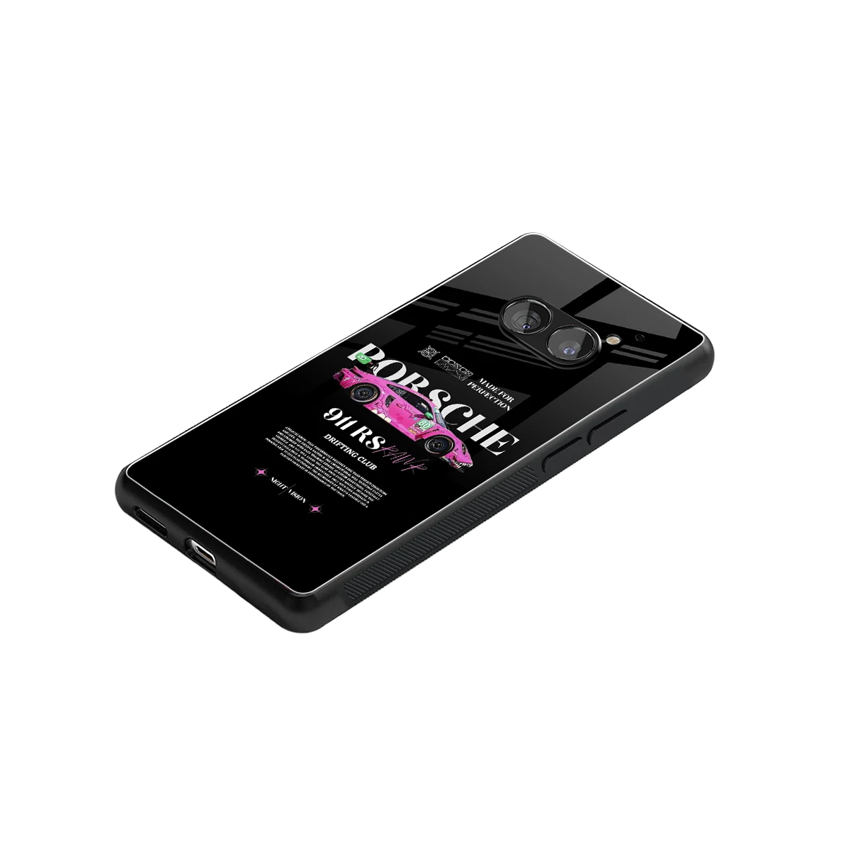 911 Drifting Club stylish phone case for nothing phone 2a | glossy glass and slim fit
