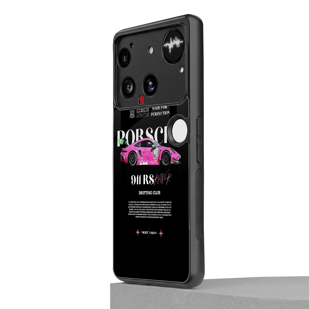 911 Drifting Club nothing phone 3 mobile cover | shockproof glass phone case