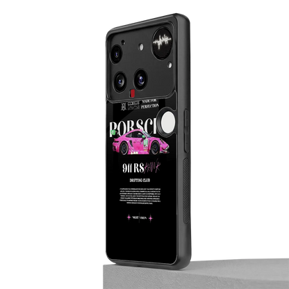 911 Drifting Club nothing phone 3 mobile cover | shockproof glass phone case