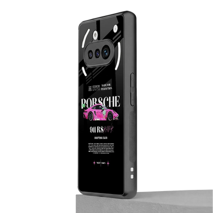 911 Drifting Club nothing phone 3a mobile cover | shockproof glass phone case