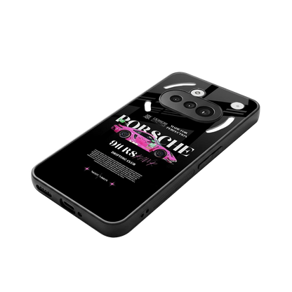 911 Drifting Club stylish phone case for nothing phone 3a | glossy glass and slim fit