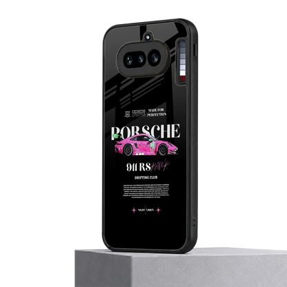 911 Drifting Club nothing phone 4a mobile cover | shockproof glass phone case