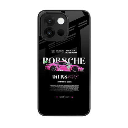 911 Drifting Club back phone cover | glass case for oneplus 13s