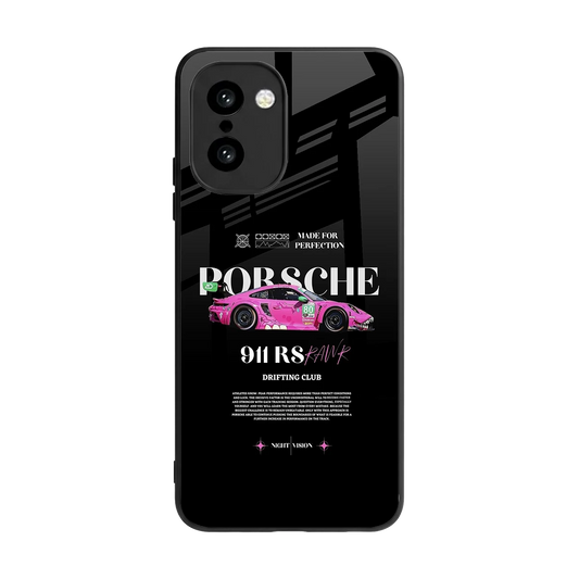 911 Drifting Club back phone cover | glass case for oneplus 15r
