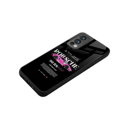911 Drifting Club stylish phone case for oneplus nord 2 | glossy glass and slim fit