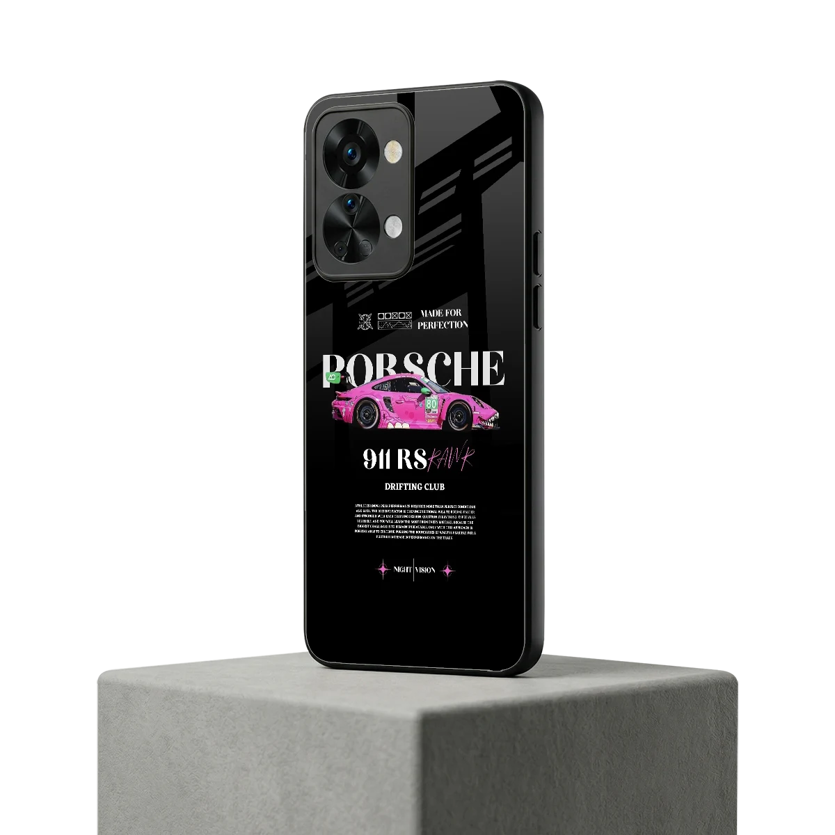 911 Drifting Club oneplus nord 2t mobile cover | shockproof glass phone case