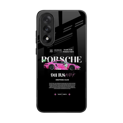 911 Drifting Club back phone cover | glass case for oneplus nord 5