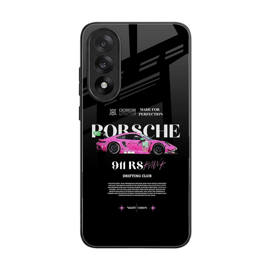 911 Drifting Club back phone cover | glass case for oneplus nord 5