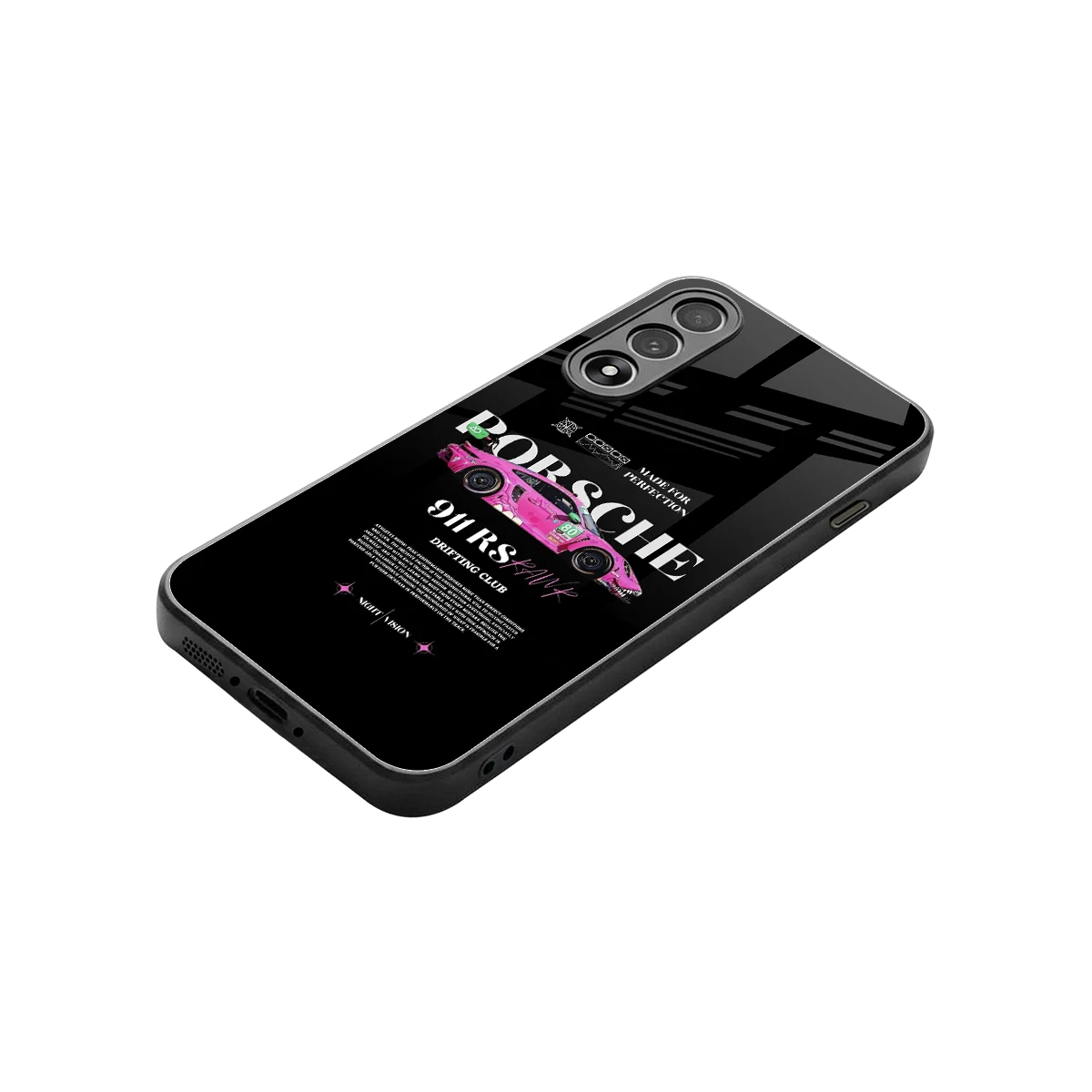 911 Drifting Club stylish phone case for oneplus nord 5 | glossy glass and slim fit