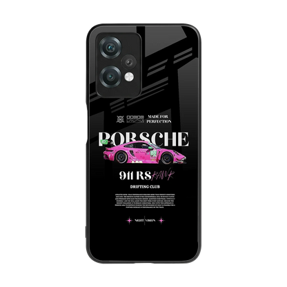 911 Drifting Club back phone cover | glass case for oneplus nord ce 2 lite