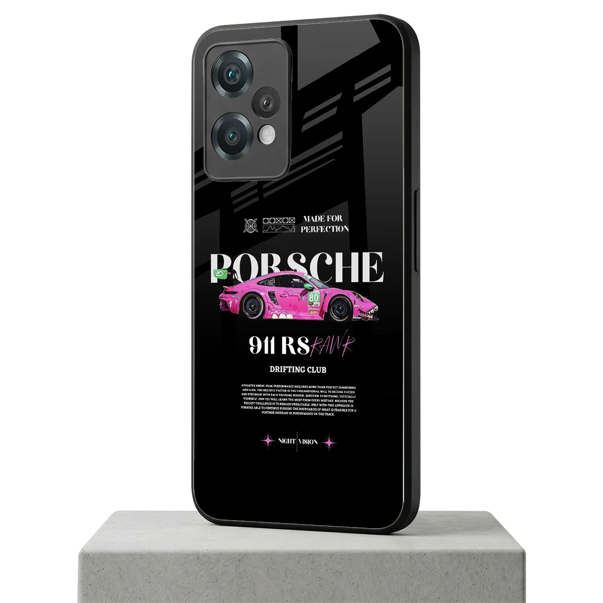 911 Drifting Club oneplus nord ce 2 lite mobile cover | shockproof glass phone case