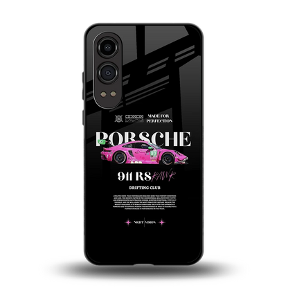 911 Drifting Club back phone cover | glass case for oneplus nord ce 4 lite