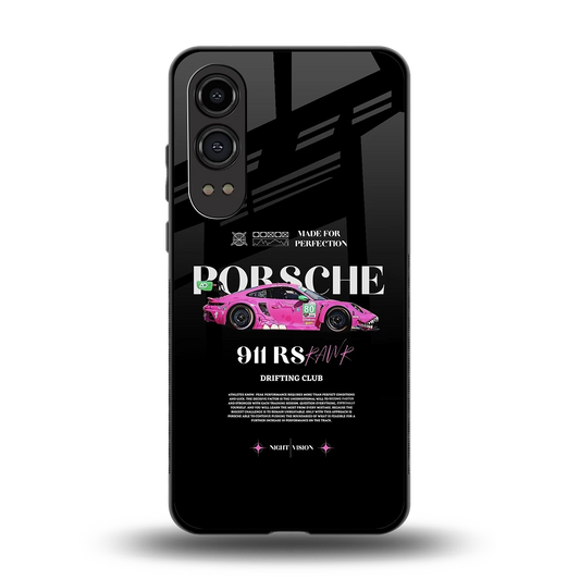 911 Drifting Club back phone cover | glass case for oneplus nord ce 4 lite