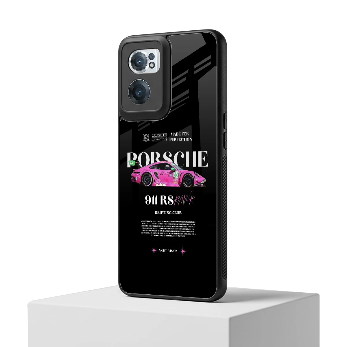 911 Drifting Club oneplus nord ce 2 mobile cover | shockproof glass phone case