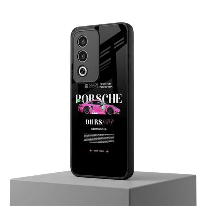 911 Drifting Club oppo a3 pro mobile cover | shockproof glass phone case