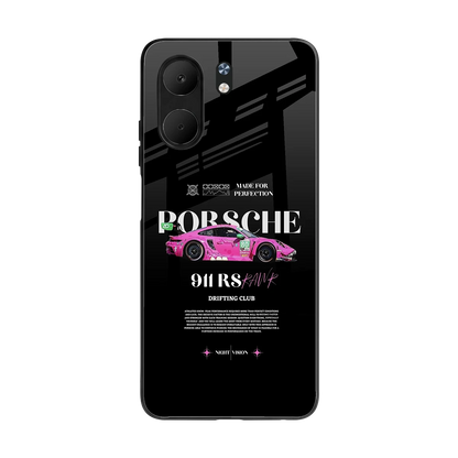 911 Drifting Club back phone cover | glass case for oppo a5x 5g