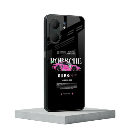 911 Drifting Club oppo a5x 5g mobile cover | shockproof glass phone case