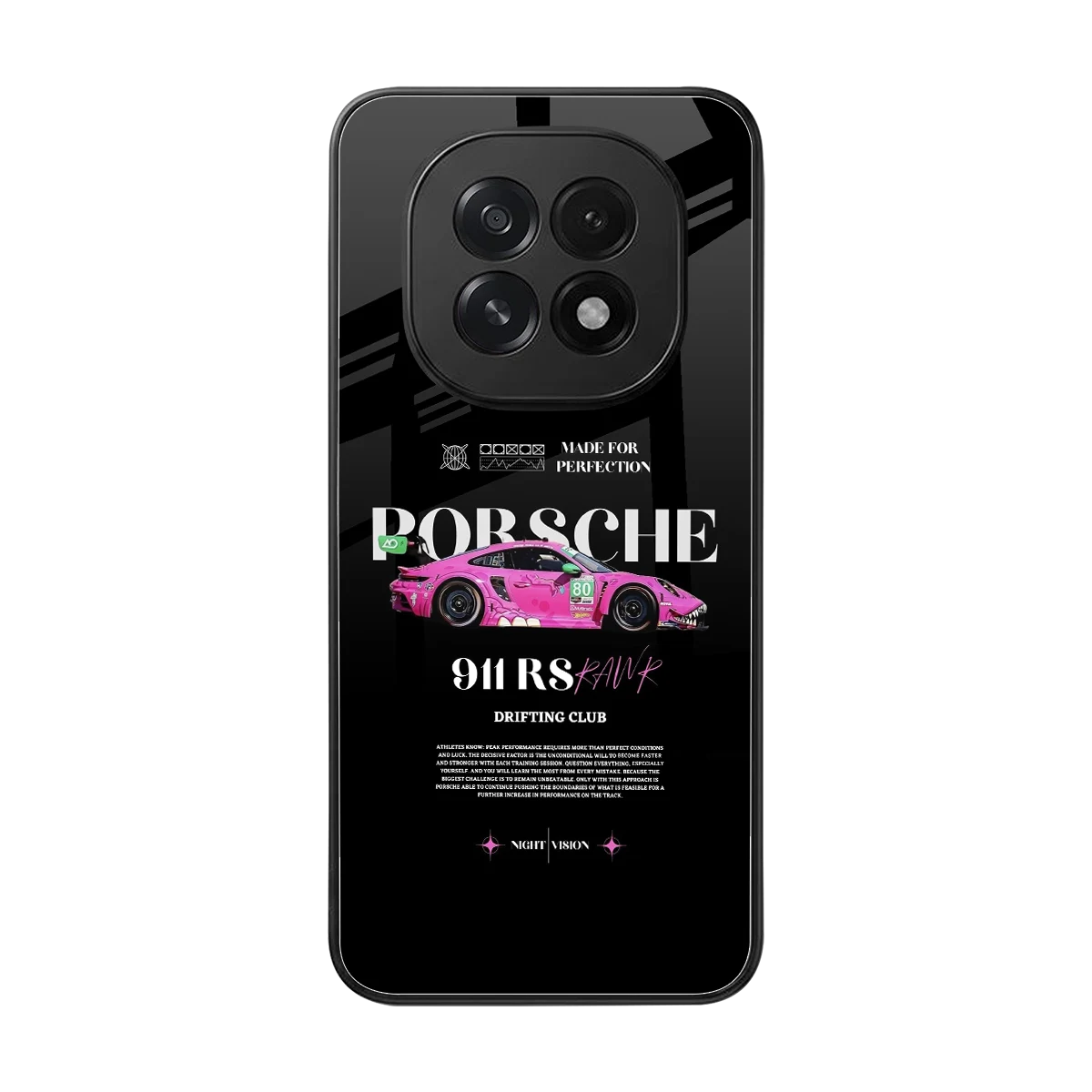 911 Drifting Club back phone cover | glass case for oppo f29 5g