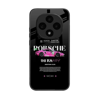 911 Drifting Club back phone cover | glass case for oppo f31 pro 5g