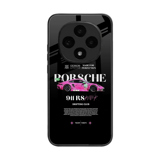 911 Drifting Club back phone cover | glass case for oppo f31 pro 5g