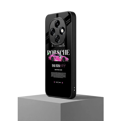 911 Drifting Club oppo f31 pro 5g mobile cover | shockproof glass phone case