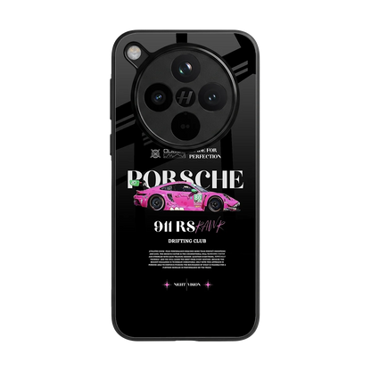 911 Drifting Club back phone cover | glass case for oppo find x8