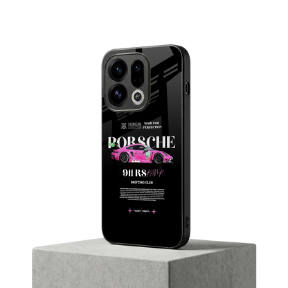 911 Drifting Club oppo find x9 mobile cover | shockproof glass phone case