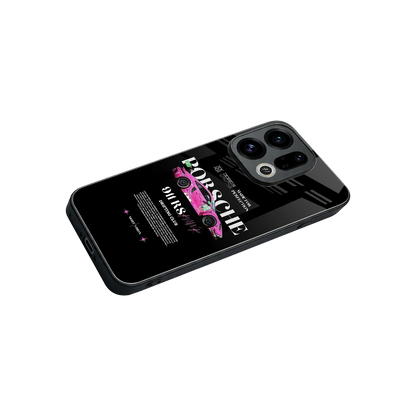 911 Drifting Club stylish phone case for oppo find x9 | glossy glass and slim fit