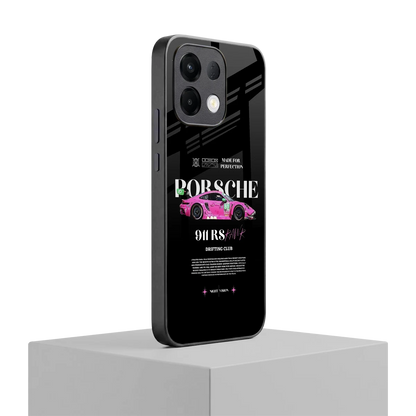 911 Drifting Club oppo k13 5g mobile cover | shockproof glass phone case