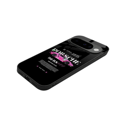 911 Drifting Club stylish phone case for google pixel 10 | glossy glass and slim fit