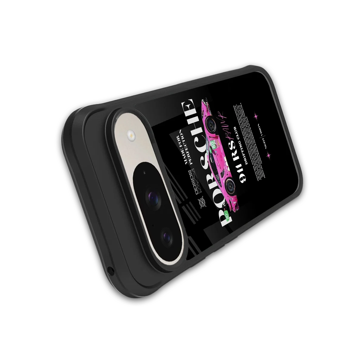 911 Drifting Club stylish phone case for google pixel 9 | glossy glass and slim fit