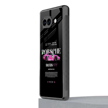 911 Drifting Club google pixel 10a mobile cover | shockproof glass phone case