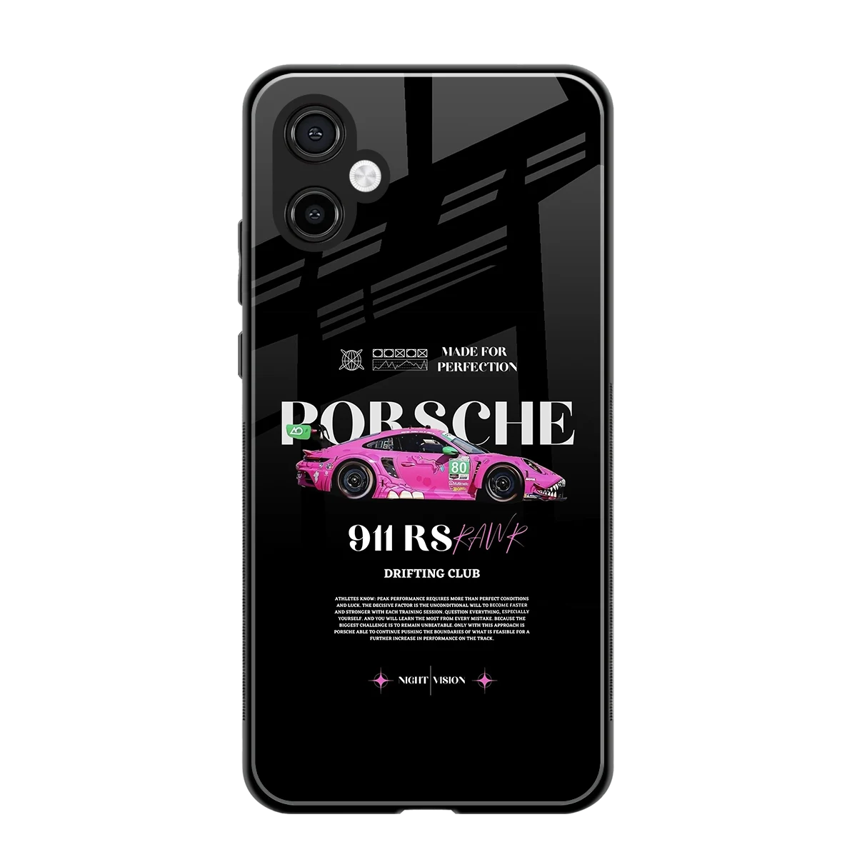 911 Drifting Club back phone cover | glass case for samsung galaxy a06 5g