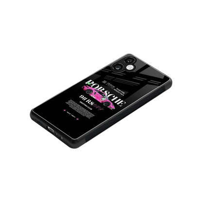 911 Drifting Club stylish phone case for samsung galaxy a06 5g | glossy glass and slim fit