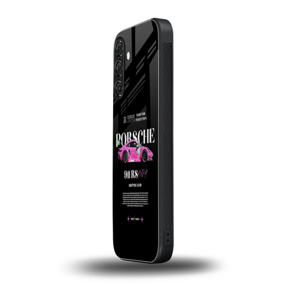 911 Drifting Club samsung galaxy m36 5g mobile cover | shockproof glass phone case