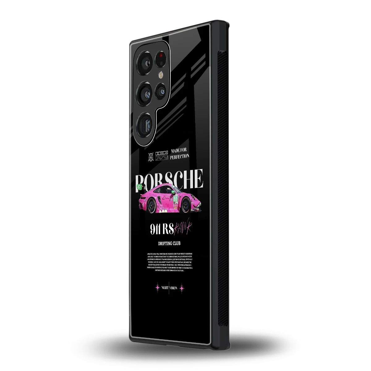 911 Drifting Club samsung galaxy s23 ultra mobile cover | shockproof glass phone case