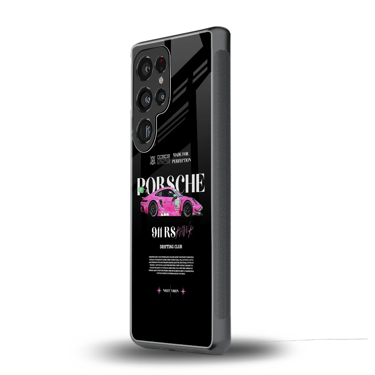 911 Drifting Club samsung galaxy s25 ultra mobile cover | shockproof glass phone case