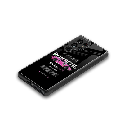 911 Drifting Club stylish phone case for samsung galaxy s25 ultra | glossy glass and slim fit