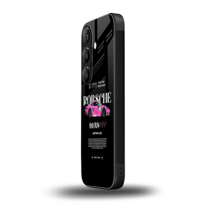 911 Drifting Club samsung galaxy s24 mobile cover | shockproof glass phone case
