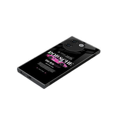 911 Drifting Club stylish phone case for vivo v30e | glossy glass and slim fit