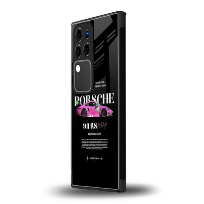 911 Drifting Clubvivo v30 pro mobile cover | shockproof glass phone case