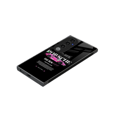 911 Drifting Club stylish phone case for vivo v40 pro | glossy glass and slim fit