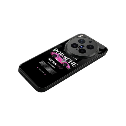 911 Drifting Club stylish phone case for vivo x300 pro | glossy glass and slim fit