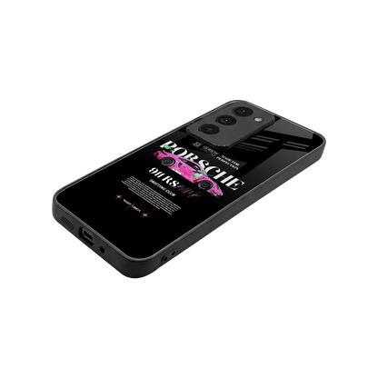 911 Drifting Club stylish phone case for redmi 15 5g | glossy glass and slim fit