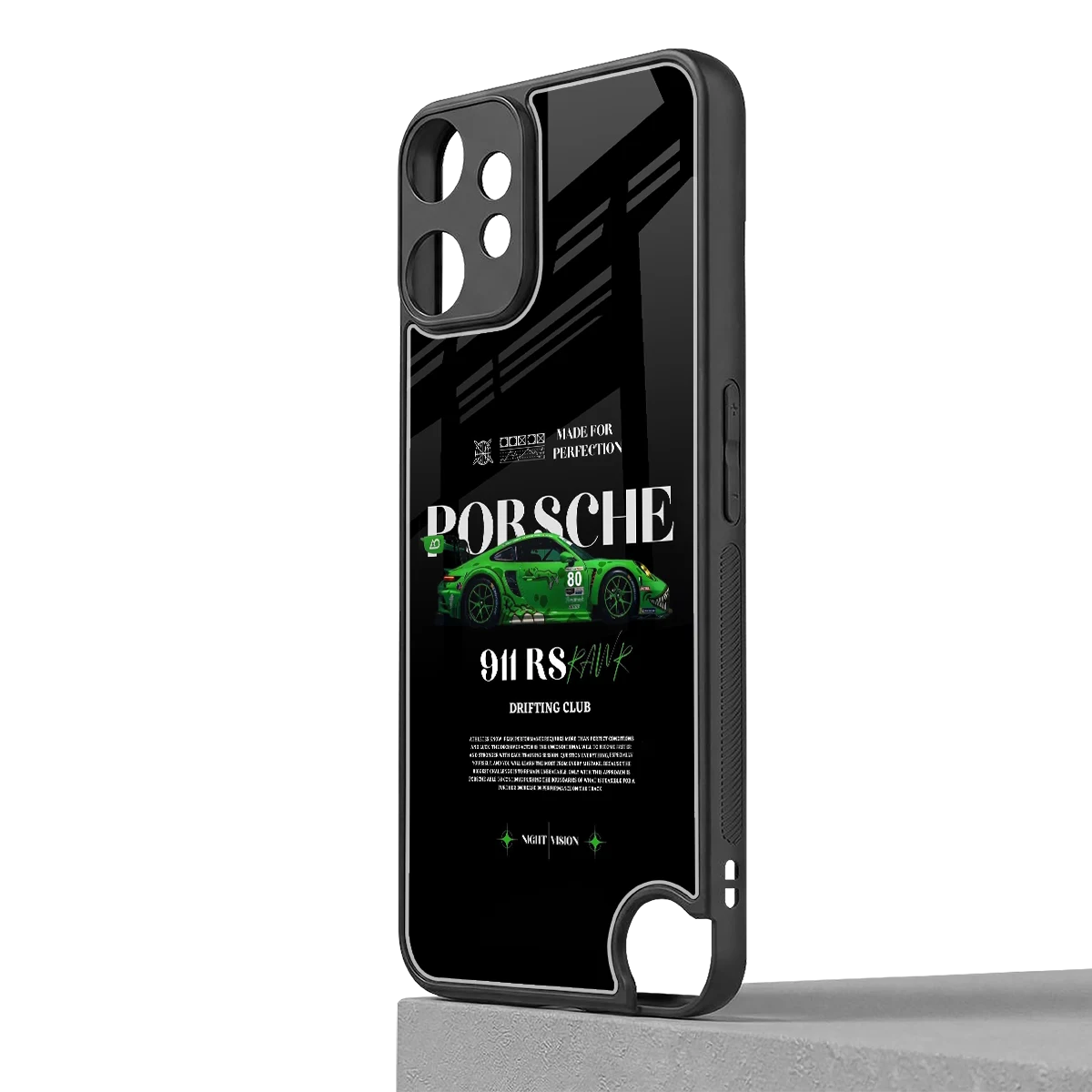 911 RS Drifting Club cmf nothing phone 2 pro mobile cover | shockproof glass phone case