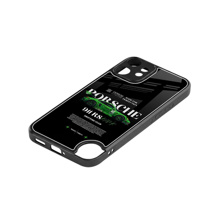 911 RS Drifting Club stylish phone case for cmf nothing phone 2 pro | glossy glass and slim fit